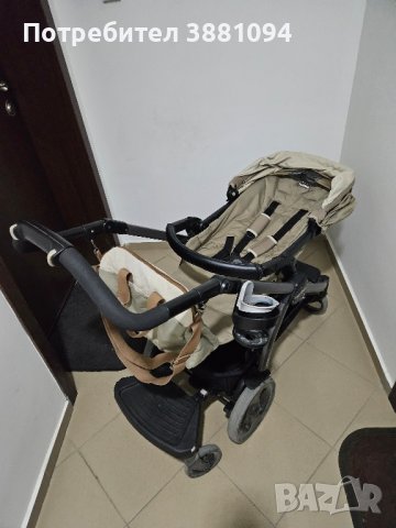 Бебешка количка 3в1 + много аксесоари, Peg Perego book 51, снимка 5 - Детски колички - 42758955