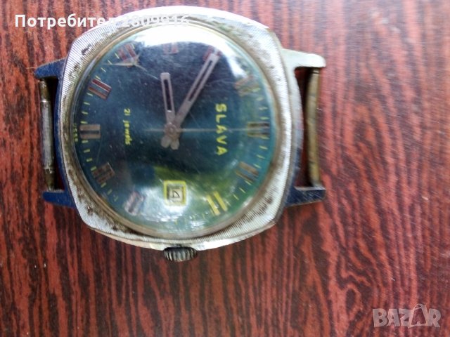 Стар съветски часовник слава , снимка 1 - Антикварни и старинни предмети - 33888557