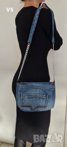 Дънкови цветни чанти LoVesy, снимка 10 - Чанти - 44139018