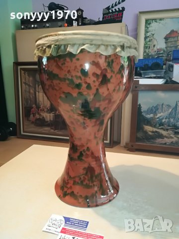 КЕРАМИЧНА ТАРАМБУКА-40Х24СМ, снимка 4 - Колекции - 29233904