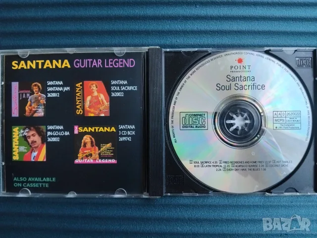 Santana ‎– Soul Sacrifice - оригинален диск музика, снимка 2 - CD дискове - 56217373
