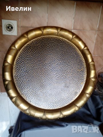 стара медна /месингова/ тава,поднос