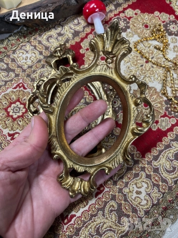 Метални рамки за снимки⚜️ Размер-16.5/11 см и размер на вътрешна част за снимка-7.5.5 см Рамките са , снимка 9 - Други - 52833223