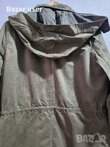 Дамска зелена парка, снимка 13 - Якета - 48354897