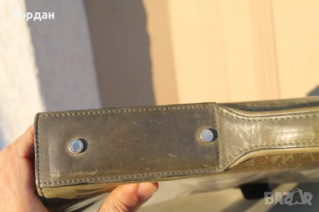 Кожена чанта ''Picard'' маслено зелено, снимка 13 - Други ценни предмети - 48103028