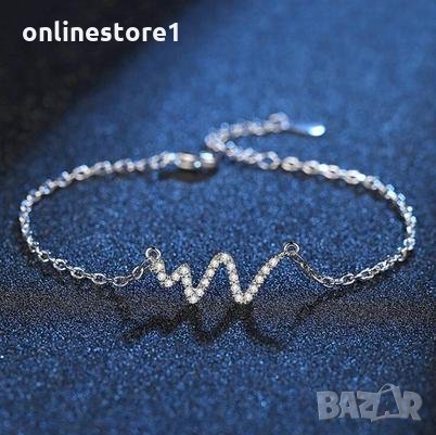 Сребърна гривна - Светкавица 925 печат сребро GR112