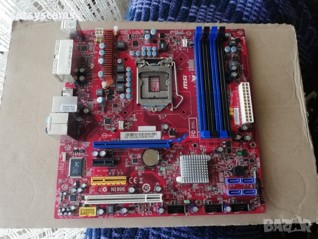 Дънна платка MSI Fujitsu Esprimo P2760 (MS-7634) Socket LGA1156, снимка 7 - Дънни платки - 35431452