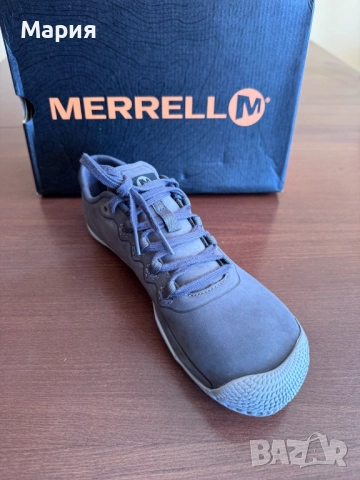 нови спортни обувки Merrell, за трениране, размер 40,5 и 41, цвят - розови и карбон, снимка 10 - Дамски ежедневни обувки - 51974096