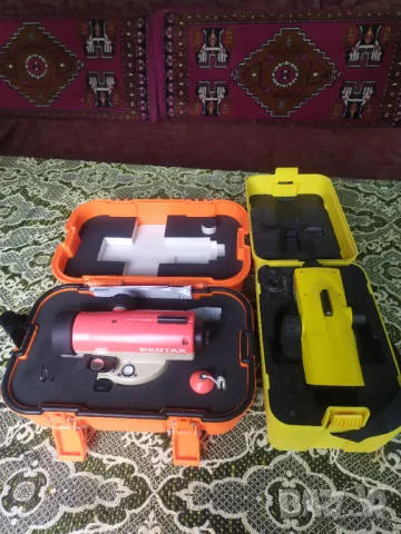 Оптичен нивелир Leica , Pentax, снимка 7 - Измервателни инструменти - 50381407