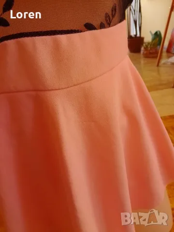 Секси розово късо гащеризонче с черна дантела, снимка 14 - Гащеризони - 49687134