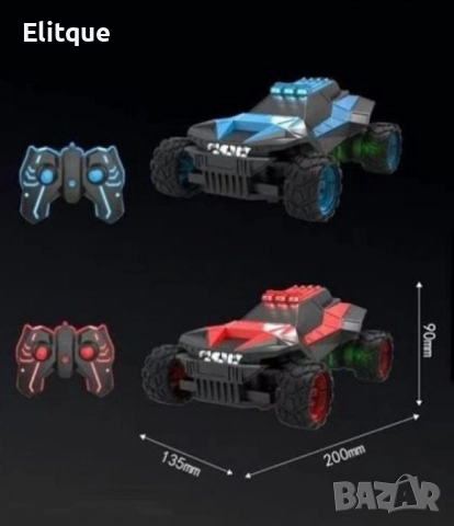 Високоскоростен джип с дистанционно управление – Светлина и дрифт във всяка игра, снимка 7 - Коли, камиони, мотори, писти - 52672661