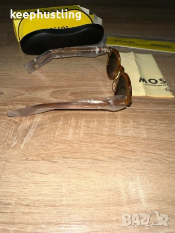 Слънчеви очила Moscot Lemtosh Linen Frame Dark Green Lenses, снимка 6 - Слънчеви и диоптрични очила - 53930943