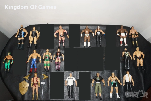 Кеч Фигури Batisa/Booker T/Triple H/Roman Reigns/Kane/Big Show/Tatanka/Sting/Kalisto/Ryback/Shane 