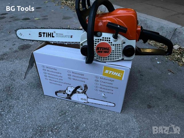 бензинова резачка STIHL MS180 , снимка 4 - Градинска техника - 42515354
