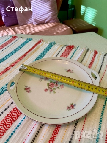 Български порцелан-плато (поднос) , снимка 2 - Аксесоари за кухня - 52114522