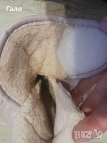 Топли розови детски ботушки №25, снимка 7 - Детски боти и ботуши - 52682725