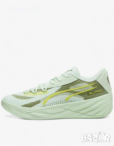 Оригинал! PUMA All-Pro Nitro Basketball Shoes Green унисекс маратонки за баскетбол /до 49-ти номер/, снимка 3 - Маратонки - 54326842