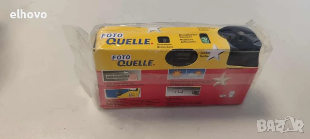Фотоапарат за еднократна употреба Foto Quelle, снимка 2 - Фотоапарати - 51362310