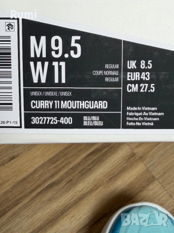 Оригинални нови маратонки UNDER ARMOUR CURRY 11 ! 43.44,45,46 н, снимка 11 - Маратонки - 53571665