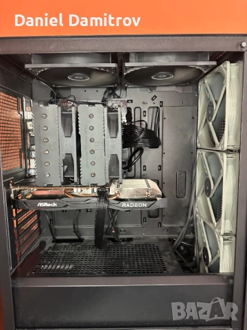 Геймърски компютър Ryzen 5 5500,RX 6600 8GB,32GB RAM,1ТB NVMe, снимка 5 - Геймърски - 53976847