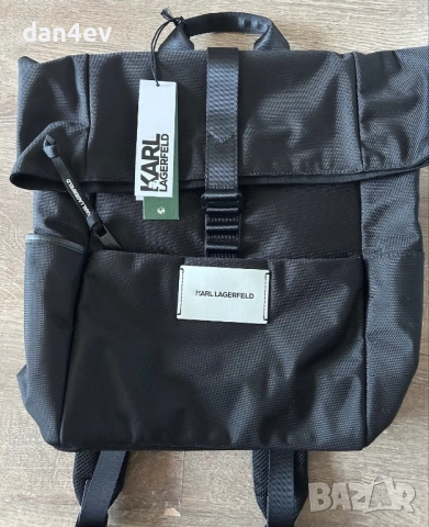 Раница Karl Lagerfeld K/Hook Backpack, снимка 7 - Раници - 54196924