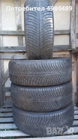 4 броя зимни гуми 255 55 18 марка MICHELIN Дот20 7-8мм грайфер без забележки перфектни без лепенки 