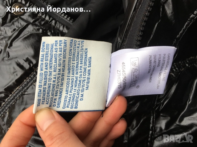 Оригинално Винтидж Moncler пухено яке, снимка 7 - Якета - 52723203