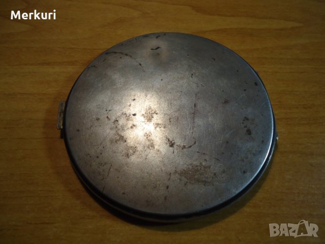 Стара сребърна пудриера, снимка 3 - Антикварни и старинни предмети - 31099153