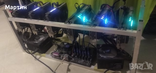 РИГ 6 карти 3070, снимка 2 - Видеокарти - 42541111