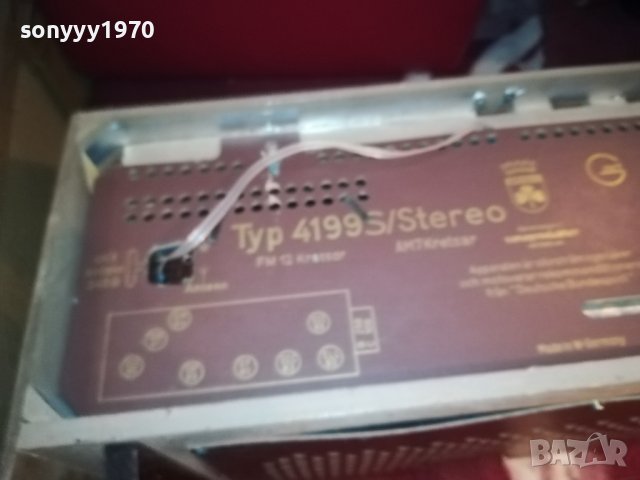 GRUNDIG TYP 4199S/STEREO TUBE-W.GERMANY L2ESD0609231741, снимка 13 - Ресийвъри, усилватели, смесителни пултове - 42096988