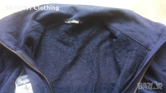 Bergans of NORWAY TORVUUL Jacket 70% Wool размер XL горница 70% Вълна - 2427, снимка 12 - Пуловери - 54160345