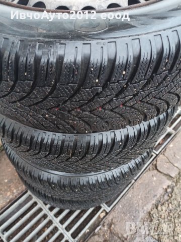 Зимни гуми с метални джанти 15 opel , снимка 2 - Гуми и джанти - 39295890