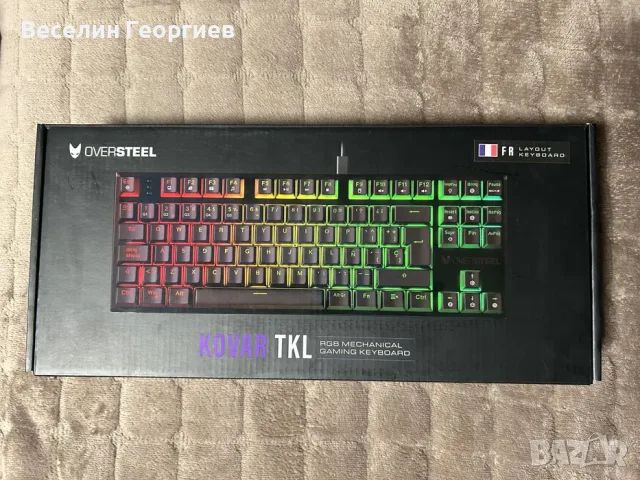 Механична геймърска клавиатура Oversteel Kovar TKL