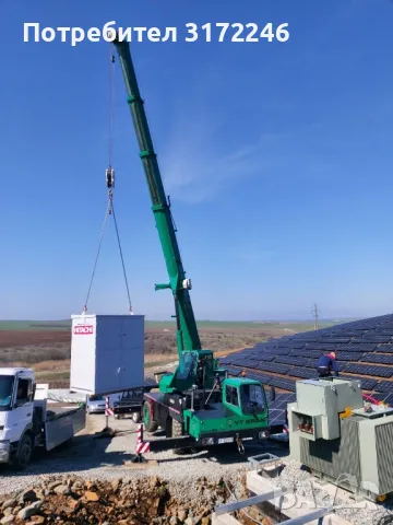 УСЛУГИ С АВТОКРАН VT KRAN LTD, снимка 7 - Индустриална техника - 49455128