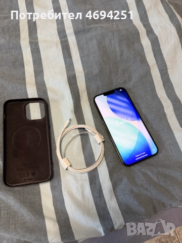 Phone 13 Pro Max – 256 GB – Graphite, MagSafe калъф и оригинален кабел