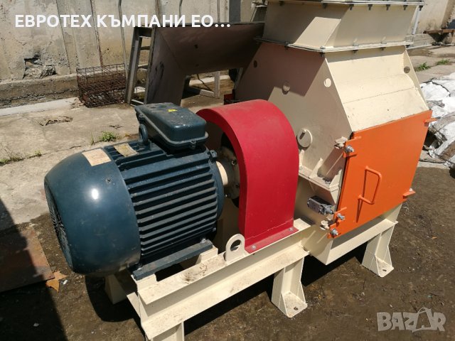 Чукова дробилка ЧД-1000 за ситно смилане на раздробен материал