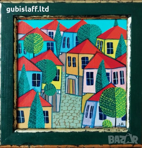 Kартина, "Пейзаж", худ. Й. Йорданов-Даката, 2003 г.