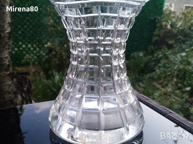 Огромна кристална ваза - СССР, снимка 4 - Вази - 52507177