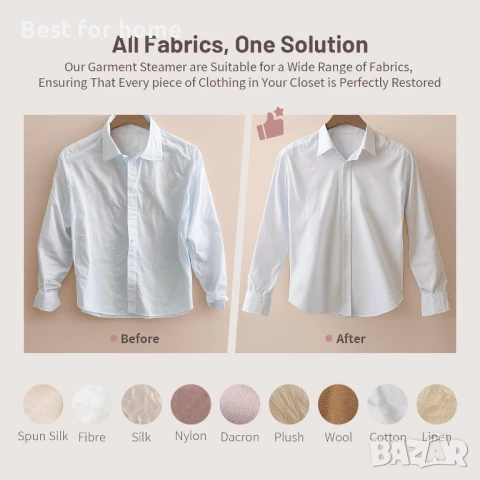 VINATO HY-288 Преса за гладене на дрехи с пара, снимка 3 - Ютии - 51193063