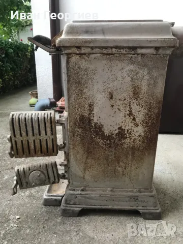 Винтидж печка на дърва и въглища Вулкань, снимка 11 - Отоплителни печки - 47656560