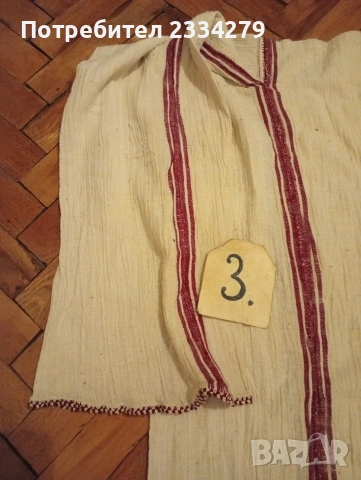 Стари носии,неизползвани ризи ръчно изработени, подарък на празници , снимка 7 - Антикварни и старинни предмети - 54092897