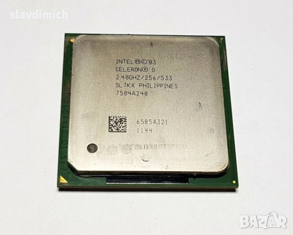 Процесор Celeron d 2.4 Mhz socket 478 , снимка 1