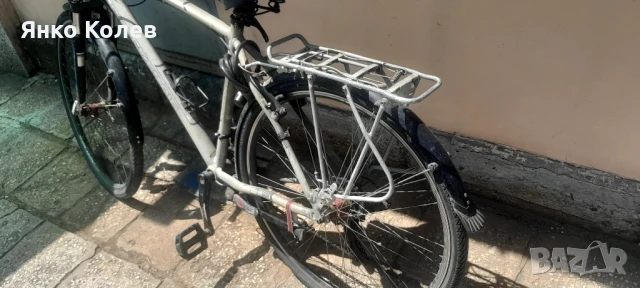 Велосипед мъжки с алуминиева рамка, шимано, амортисьори, снимка 4 - Велосипеди - 50957218