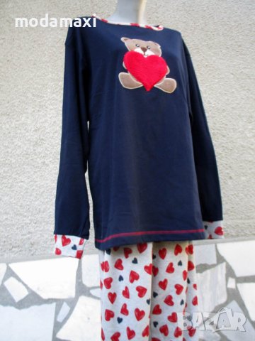 3XL Нова  памучна пижама , снимка 2 - Пижами - 42897995