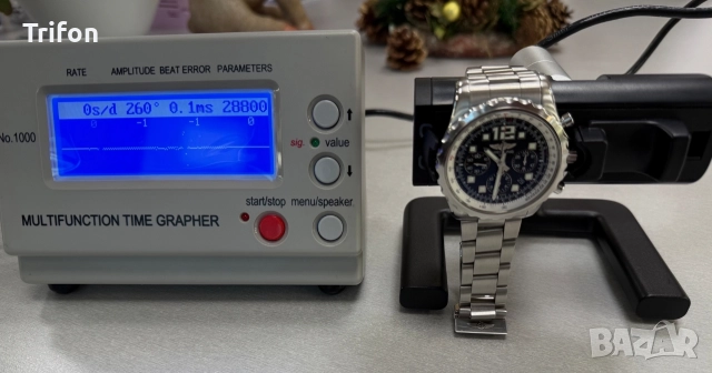 Breitling Chronospace Automatic Chronograph , снимка 11 - Мъжки - 52928884