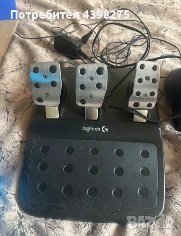 Здравейте продавам Logitech G 29, снимка 3 - Клавиатури и мишки - 54149481