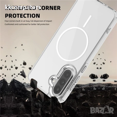 Samsung Galaxy A36 5G / A56 5G PC + TPU/ MagSafe2 Удароустойчив Калъф и Протектор, снимка 9 - Калъфи, кейсове - 50790005