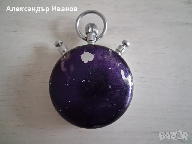 Стар хронометър Слава, снимка 4 - Антикварни и старинни предмети - 51678586
