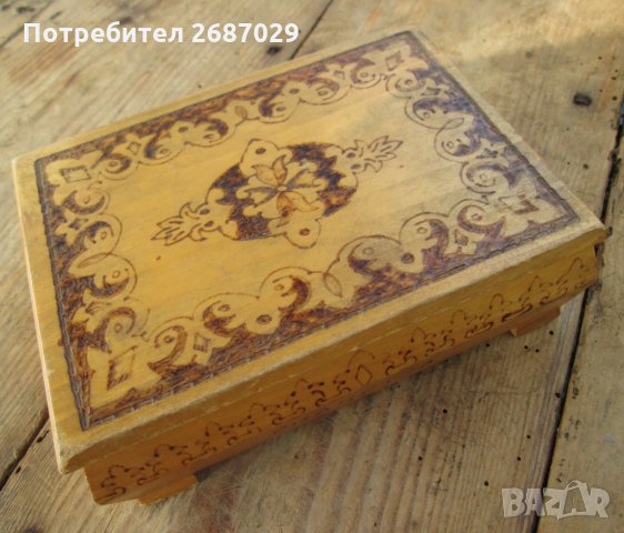 чудесна дървена кутия, дърво, снимка 8 - Други - 31812495