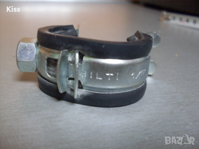 Скоби за тръби 1"- Хилти., снимка 5 - Други инструменти - 53936192